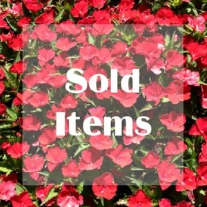 Sold Items Past this Point